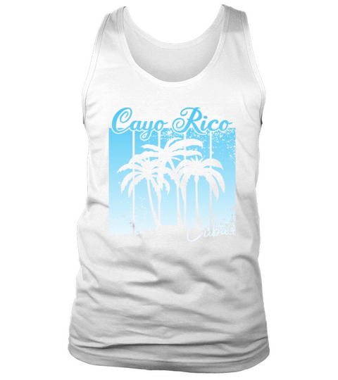 vintage Cayo Rico Cuba sunset Tank Top Unisex