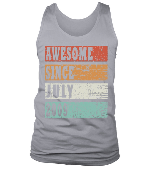 Year of construction 2009 July born gift idea Tank Top Unisex
