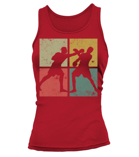 Boxing Retro Vintage Tank top Woman
