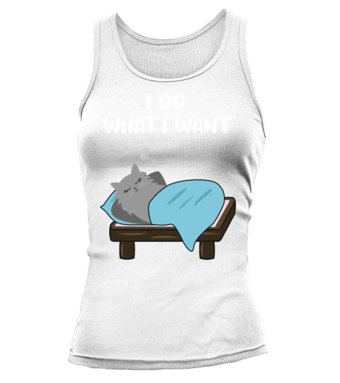 Cat Sassy Kitten Cat Funny Quote Gift Idea Tank top Woman