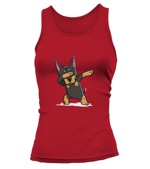 Chemise Doberman Dab drôle Tank top Woman