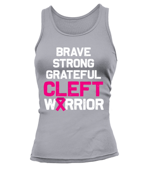 Cleft Palate Lip Proud Strong Awareness design Tank top Woman