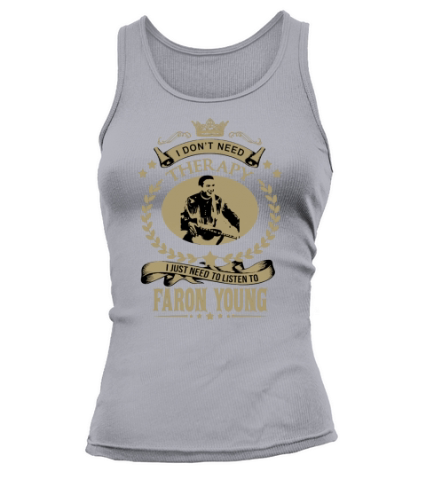 I just need to listen to FARON YOUNG Tank top Woman