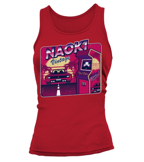 Naoki - Personalized Vintage Gamer 80s 90s Tank top Woman