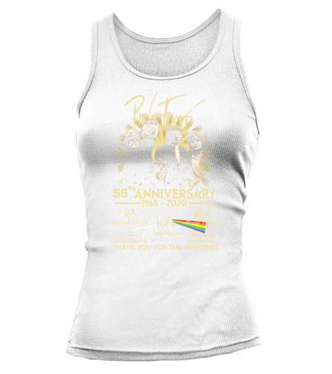 Pink Floyd 55th anniversary thank you for the memories signature shirt Tank top Woman