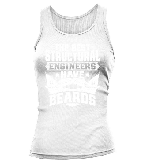 Structural Engineer Bearded Structural Engineering Tank top Woman