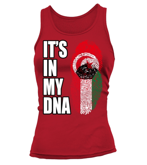 Tunisian And Kuwaiti Mix Heritage DNA Flag Tank top Woman