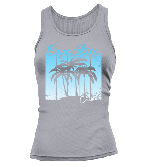 vintage Cayo Rico Cuba sunset Tank top Woman