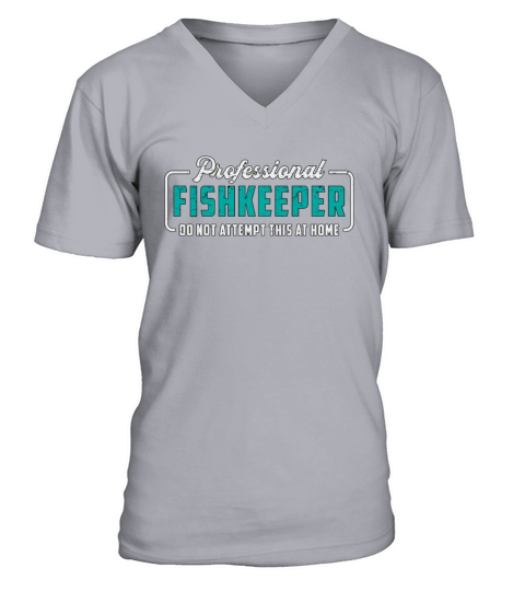 Aquarium Professional Fishkeeper Funny Aquarist V-Neck T-shirt