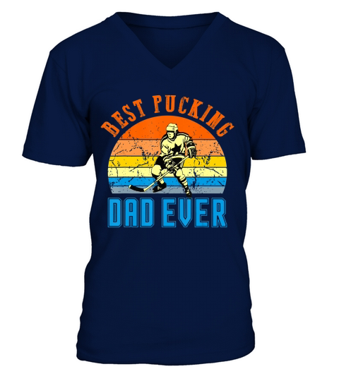Best Pucking DAD vintage retro Fathers Day Gift for men dads T-Shirt V-Neck T-shirt