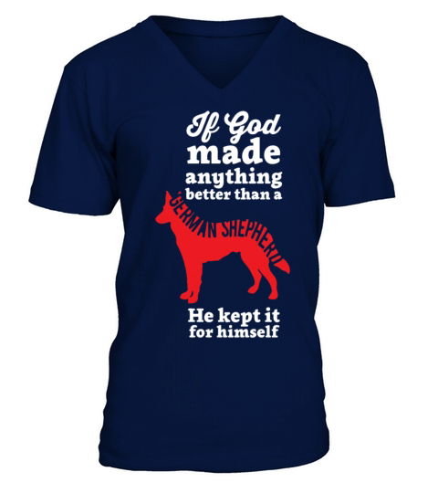 If God Made Anything Better V-Neck T-shirt