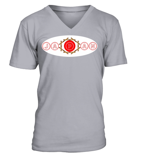 Japan bamboo travel road atlas best country V-Neck T-shirt