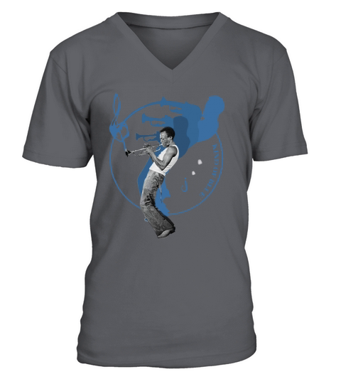 Kind Of Blue Miles Davis A Tribute To Jack Johnson V-Neck T-shirt