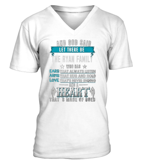 Month Guy And God Said, Personalized Custom Design Template V-Neck T-shirt