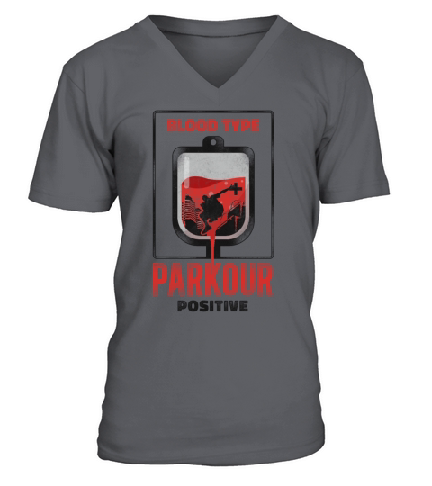 Parkour Free Running Traceur V-Neck T-shirt