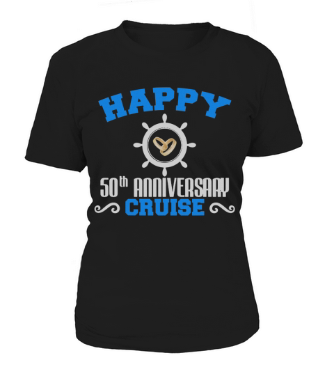 50th Anniversary T-Shirt For Cruise Lover. Gift For Couple. Women's T-Shirt