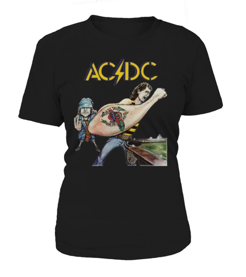 AC/DC - Dirty Deeds Done Dirt Cheap (1976) Women's T-Shirt