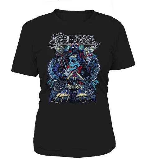Carlos Santana Folk Skull Women's T-Shirt