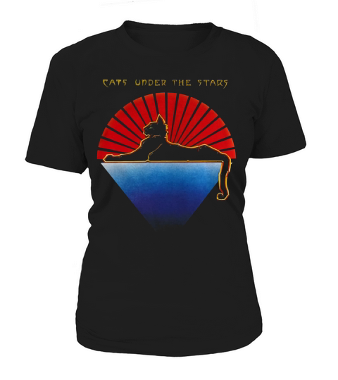 Cats Under the Stars T-shirt Women's T-Shirt