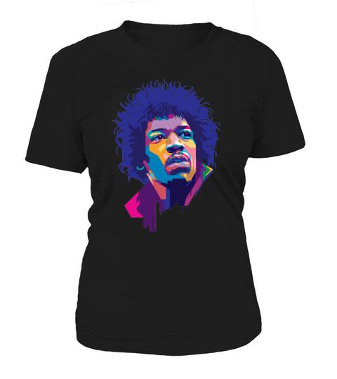 Color Jimi Hendrix Women's T-Shirt