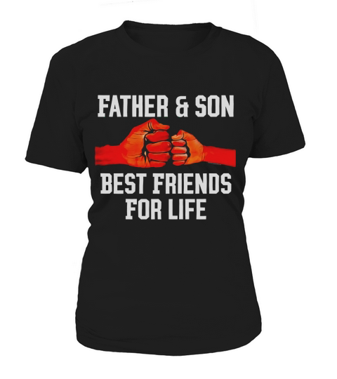 Fist Bump Black African American Father Day Women's T-Shirt
