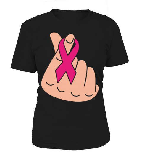 Hands Love Breast Cancer Ribbon Wear Pink Women's T-Shirt
