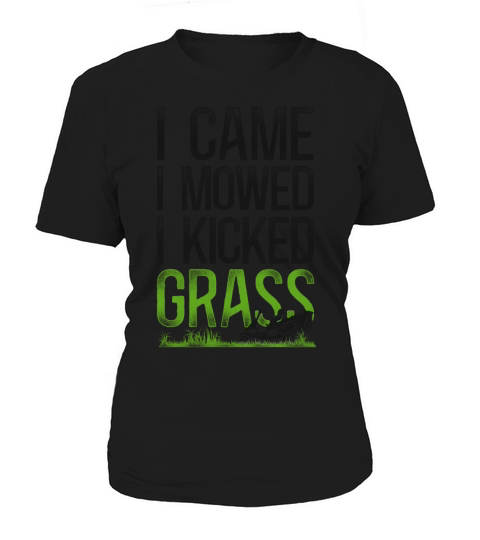 Lawn Mower Mowing Dad Father Women's T-Shirt