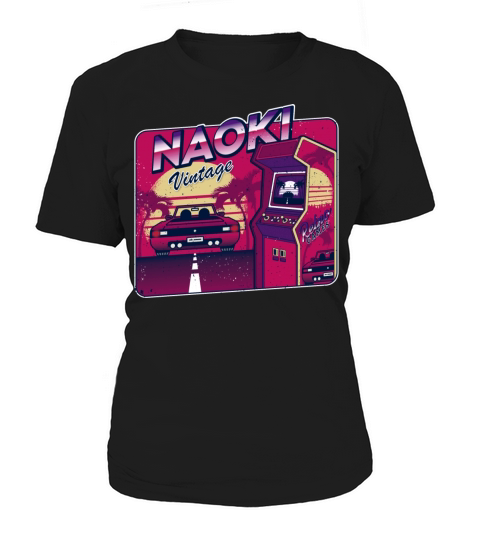 Naoki - Personalized Vintage Gamer 80s 90s Women's T-Shirt