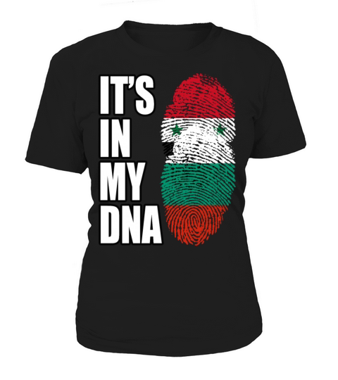Syrian And Bulgarian Vintage Heritage DNA Flag Women's T-Shirt