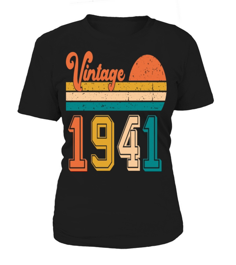 Vintage 1941 birthday gift Women's T-Shirt