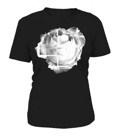 White Rose Tile Women's T-Shirt