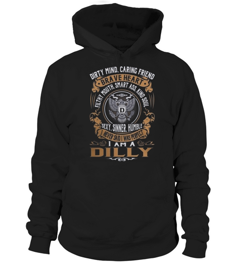 DILLY Last Name, Surname Tshirt Hoodie Unisex