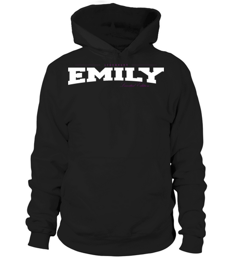 Emily Name Limited Edition Funny Retro Vintage 80s Hoodie Unisex