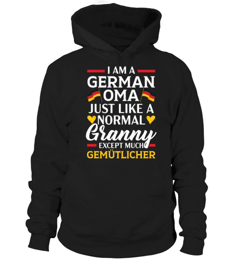 I Am A German Oma Grandma Deutschland Germany Hoodie Unisex