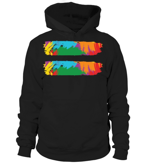 LBGT Flag Gay Pride Human Vintage Rainbow Hoodie Unisex