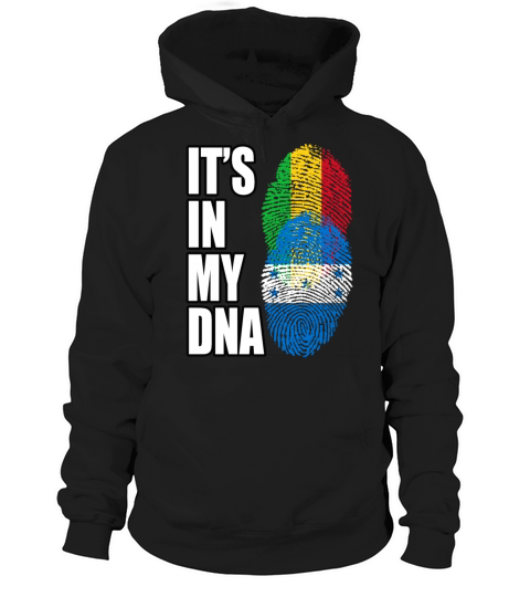 Malian And Honduran Mix Heritage DNA Flag Hoodie Unisex