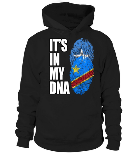 Somali And Congolese Vintage Heritage DNA Flag Hoodie Unisex