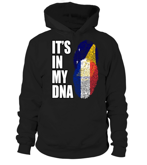 Tokelauan And French Mix Heritage DNA Flag Hoodie Unisex