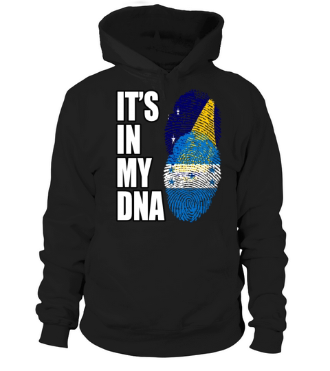 Tokelauan And Honduran Mix Heritage DNA Flag Hoodie Unisex
