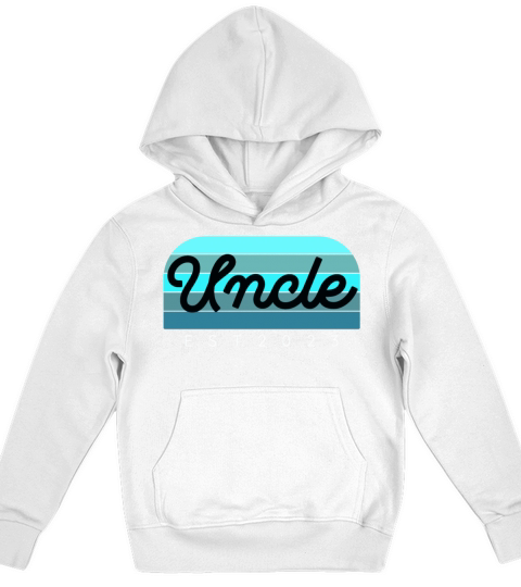 UNCLE Est 2023 hat Perfect gift retro vintage Kids Hoodie
