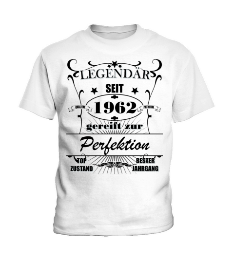 1962 Birthday Man 60 Years Decoration Funny 60s Kids T-Shirt