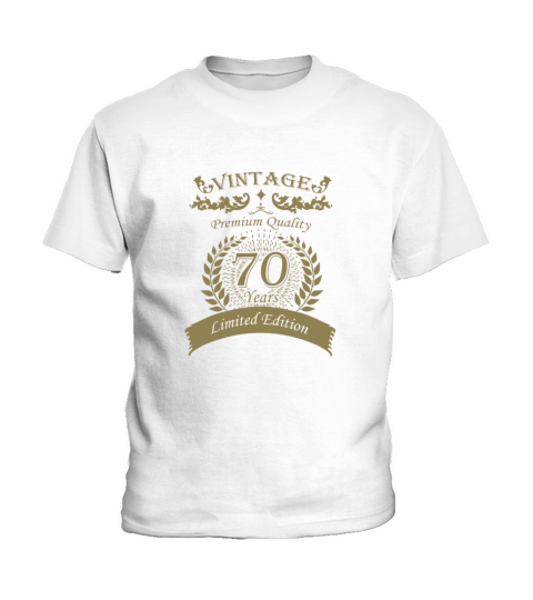 70th Birthday Gifts Vintage Premium Kids T-Shirt