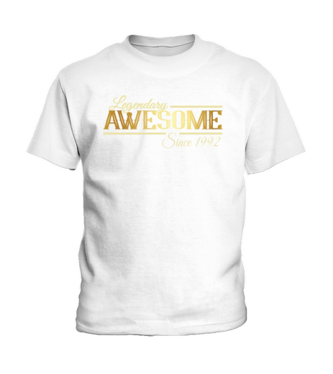 Awesome Since 1992 Birthday Sayings Kids T-Shirt
