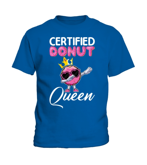 Certified Donut Queen - Funny Dab Dance Style Kids T-Shirt
