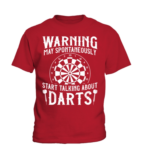 Darts Board Vintage Warning May Kids T-Shirt