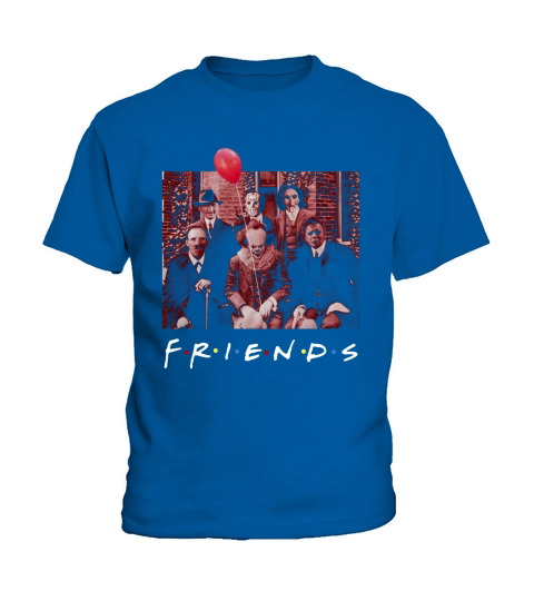 Friend TV show Horror character Kids T-Shirt