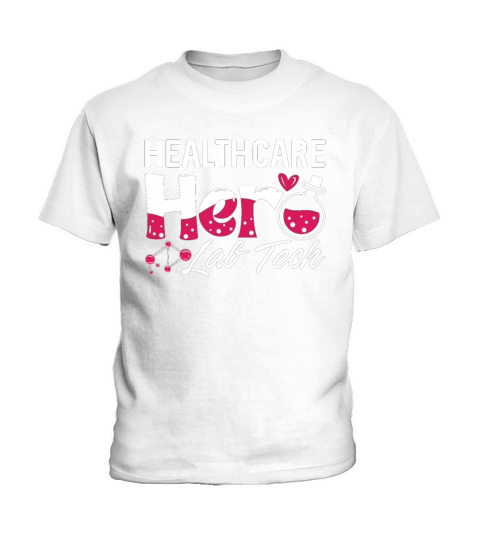 Healthcare Hero Lab Tech Laboratory Technician Kids T-Shirt