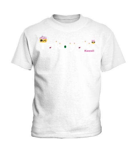 Kawaii Takoyaki Cute Japanese Food Vintage Design Kids T-Shirt