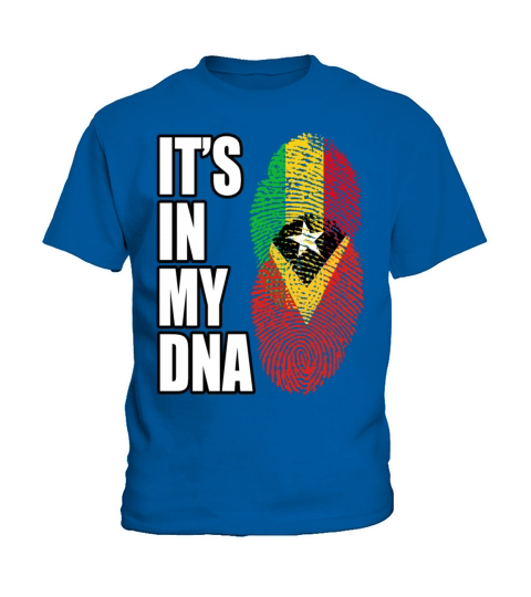 Malian And Timorese Mix Heritage DNA Flag Kids T-Shirt