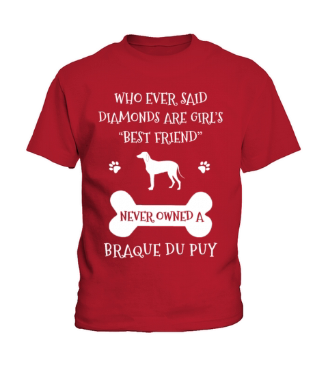 My Best Friend Is Braque Du Puy Cool Gift Kids T-Shirt